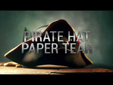 Pirate Hat Paper Tear Magic Trick