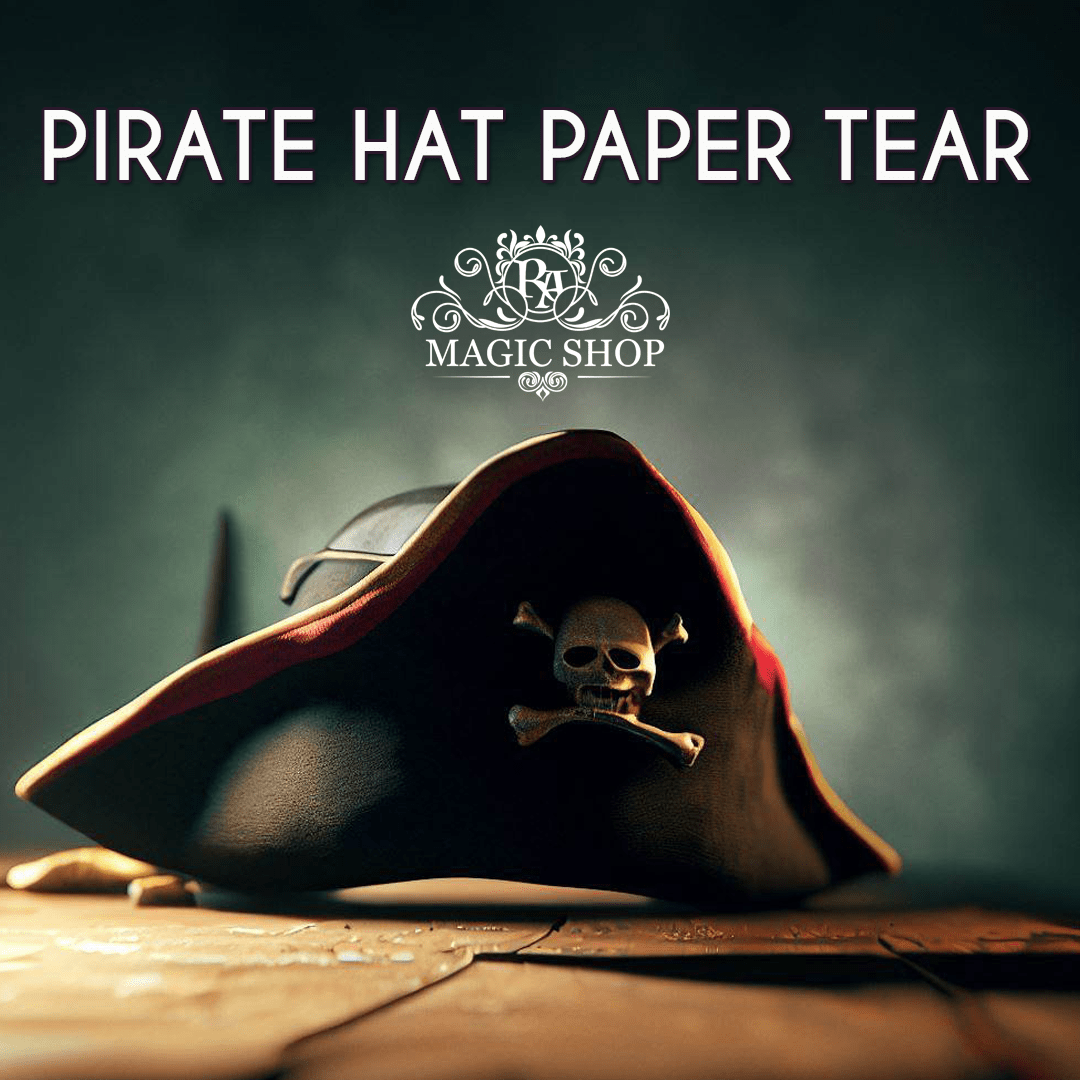 Bundle Pirate Hat Paper Tear (12 Pack) - Ra Magic Shop - #magic_trick#