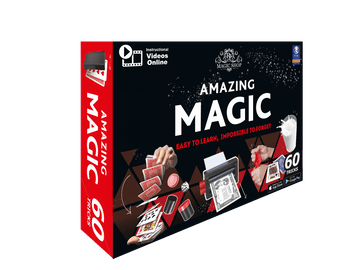 Amazing Magic Set for Kids Ages 8 and Up - 60 Easy and Advanced Tricks with Video Instructions - High - Quality Props for Beginners - Builds Confidence & Motor Skills - Ra Magic Shop - #magic_trick#