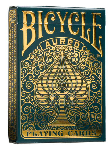 Bicycle Aureo Gold Playing Cards – A Touch of Elegance for Every Game Night! 🃏✨ - Ra Magic Shop - #magic_trick#