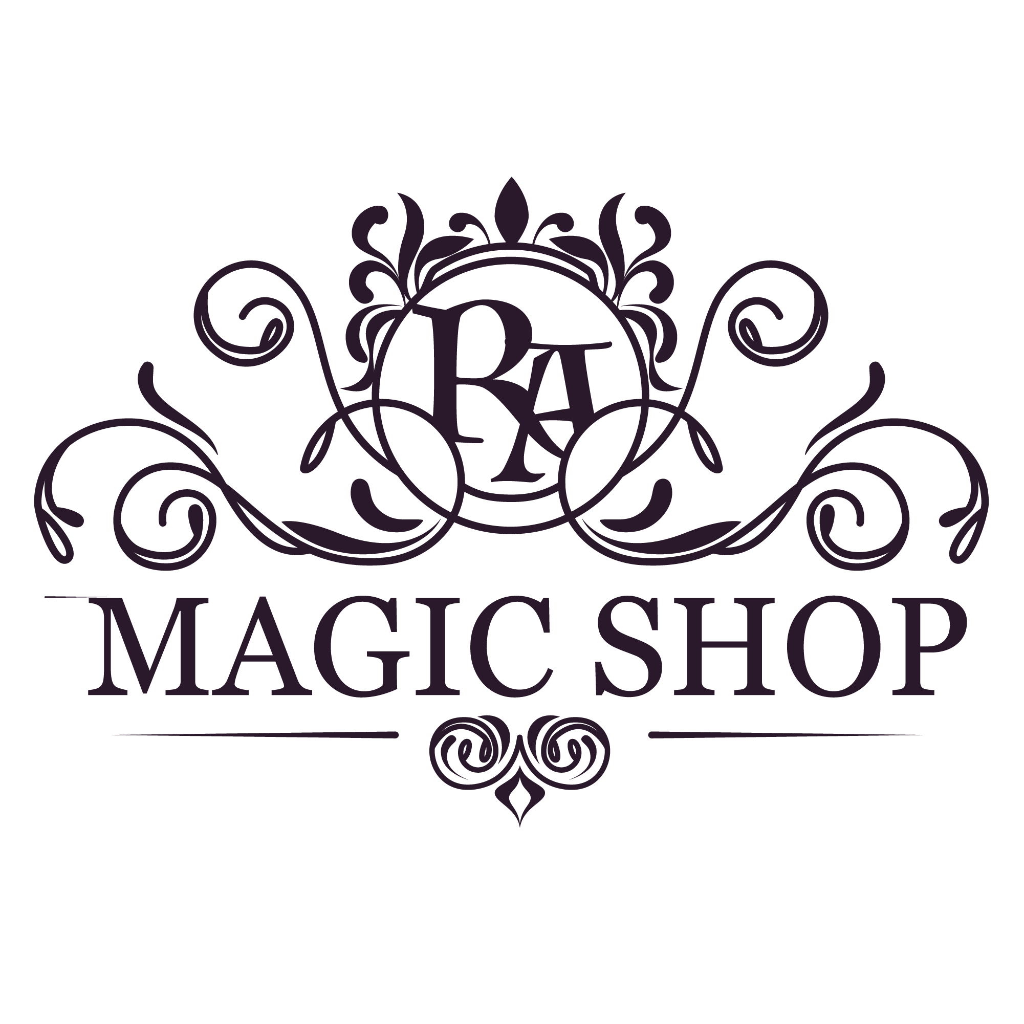 Logo Ra Magic Shop Oscuro